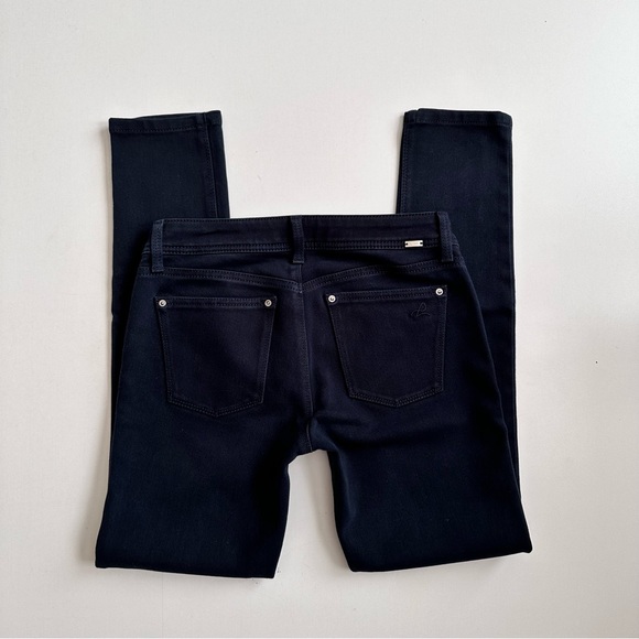DL1961 Emma Navy Blue Low Rise Skinny Legging Size 27 - Picture 5 of 5